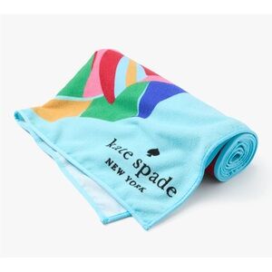 New Kate Spade Collectible 34"x 60" Beach Towel Tropical Fish